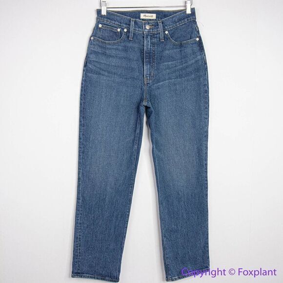 NEW‎ Madewell Perfect Vintage Straight Jean in Mayfield Wash, NG251, 28 - Picture 2 of 14